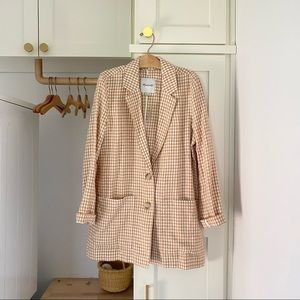Madewell linen Dorset blazer